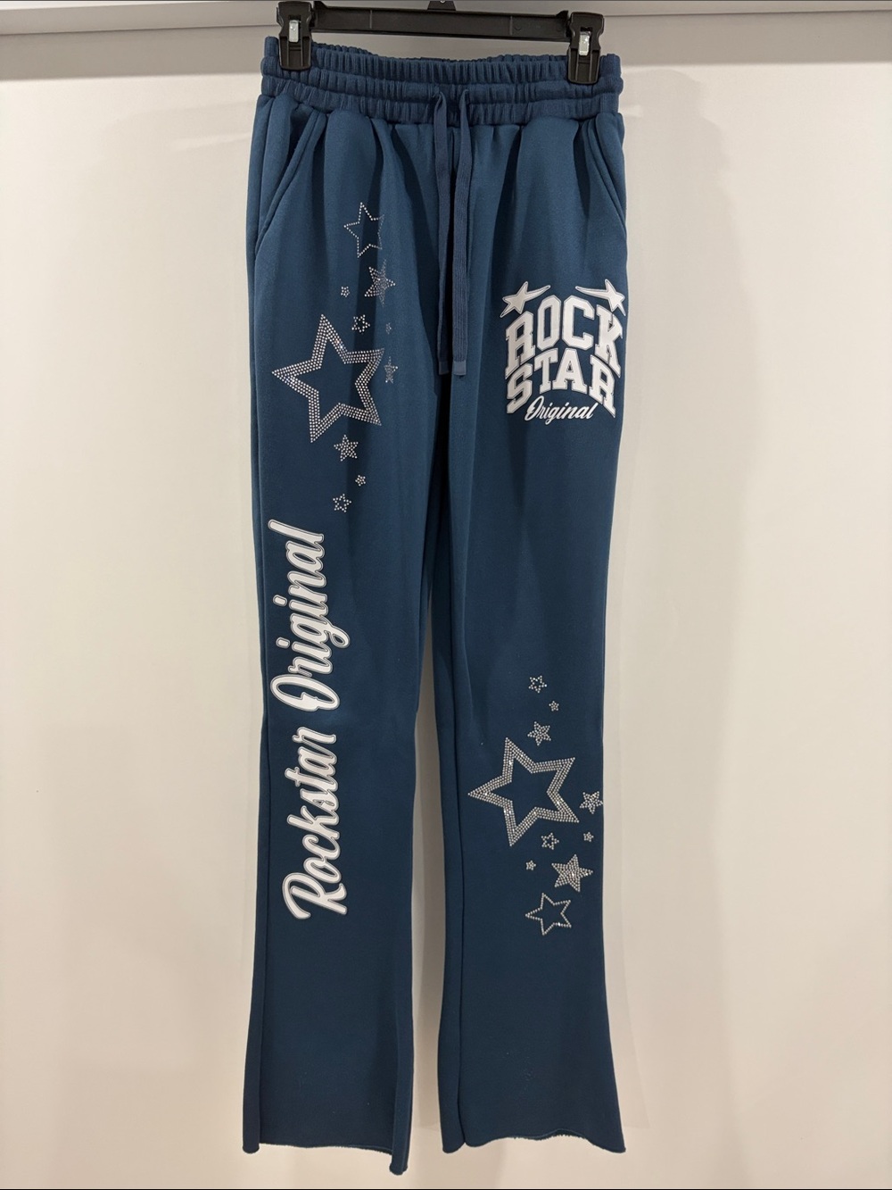 Rockstar Original Blue Star Graphic Jogger Pants